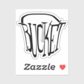 バケツの1滴 シール (シート)