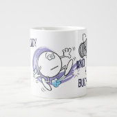 バケツを蹴ること ジャンボコーヒーマグカップ (正面)