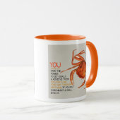 バケツコーヒーマグのカニ マグカップ (正面右)