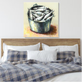 バケツ・オブ・フィッシュ – キャンバスプリントアートプリント キャンバスプリント (インサイチュ (寝室))