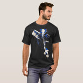 バケヘッド – 正直クラシックハートTシャツ Tシャツ (正面フル)