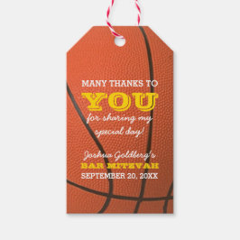 バケボールサンキューメッセージカード ギフトタグ