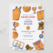 バケボール卒業招待状 招待状 (正面)