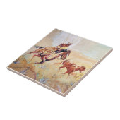 バケロ絵画ズバイエワード・ボレイン タイル (側面)