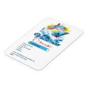 バケーションおもしろいロードクルーズ船のドア マグネット (左側)