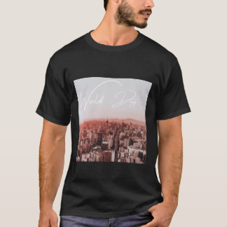 バケーションをテーマにしたデイリーファッション Tシャツ