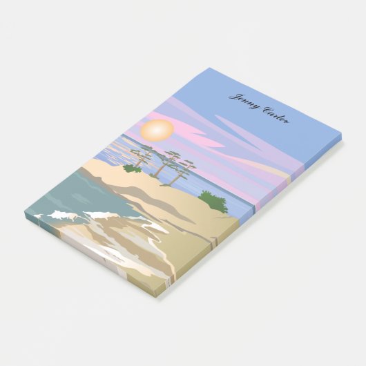 バケーションアイランドパーソナライズされた1 ポストイット (アングル)