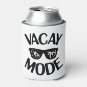 バケーションアートバケーションモードワード文字アート 缶クーラー (缶正面)