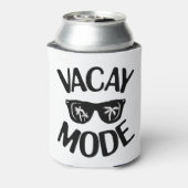 バケーションアートバケーションモードワード文字アート 缶クーラー (缶裏面)