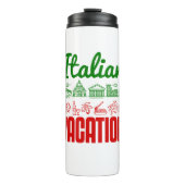 バケーションイタリアンイタリア旅行お土産 タンブラー (正面)