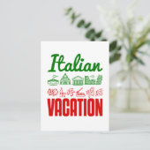 バケーションイタリアンイタリア旅行お土産 ポストカード (スタンド正面)