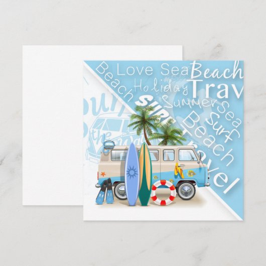 バケーションカード (正面/裏面)