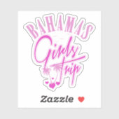 バケーションガールズトリップバハマステッカークルーズ シール (シート)