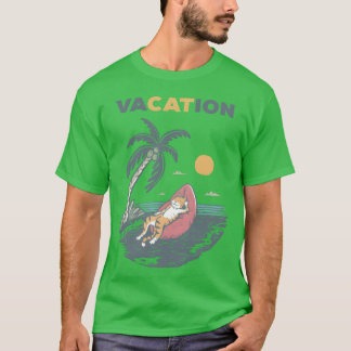 バケーションキャットボーイ Tシャツ