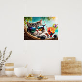 バケーションキャット ポスター (キッチン)