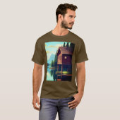 バケーションキャビンオンザレイク Tシャツ (正面フル)