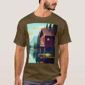 バケーションキャビンオンザレイク Tシャツ (正面)