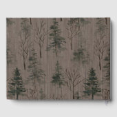 バケーションキャビン素朴ウッドランドゲストブック ゲストブック (裏面)