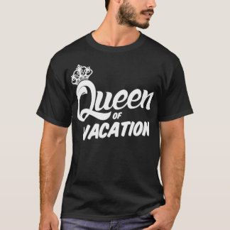 バケーションクイーンのバケーションのための必須アイテム Tシャツ