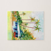 バケーションコテージインHawaii ジグソーパズル (横)