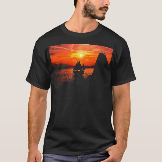 バケーショントラベラーファンまたは旅行愛好者 Tシャツ (正面)