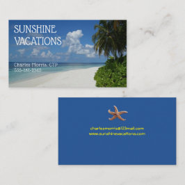 バケーショントラベルエージェントトロピカルサンシャイン 名刺