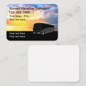 バケーショントランスポートレンタルバス 名刺 (正面/裏面)