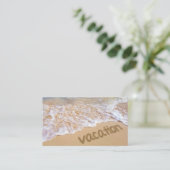 バケーショントロピカルバハマビーチ 名刺 (スタンド正面)