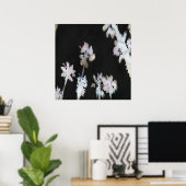 バケーショントロピカルパームズ芸術的ウォーターカラーシルオウ ポスター (ホームオフィス)