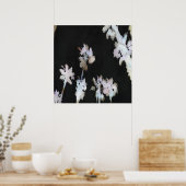 バケーショントロピカルパームズ芸術的ウォーターカラーシルオウ ポスター (キッチン)