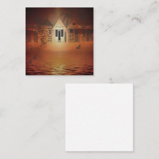 バケーションハウスアートワーク エンクロージャーカード (正面/裏面)
