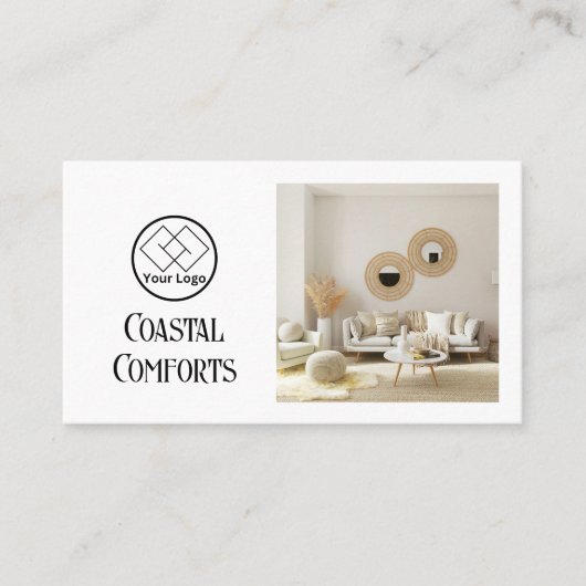 バケーションハウスモダンレンタルカスタム| QRコード 名刺 (正面)