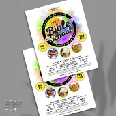 バケーションバイブルスクールチャーチサマーイベント チラシ