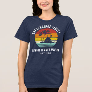 バケーションビーチハウスファミリー懇親会マッチング トライブレンドTシャツ