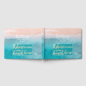 バケーションビーチハウスミニマリストスクリプトファミリー名 ゲストブック (全面)