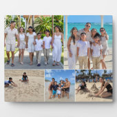 バケーションファミリーフォトコラージュ5写真 フォトプラーク (正面)