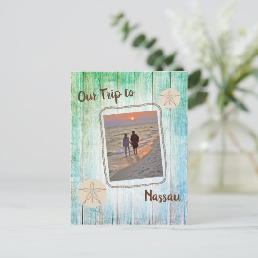 バケーションフォトグ動揺してッズ ポストカード (スタンド正面)