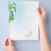 バケーションフライヤー チラシ (手)