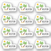 バケーションホリデートロピカルアイランドブホプランナー シール (正面)