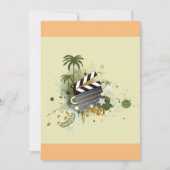 バケーションムービーシーン招待状 招待状 (正面)