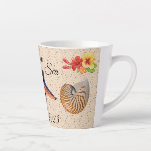 バケーションメモリーズラテカップ カフェラテマグ (右)