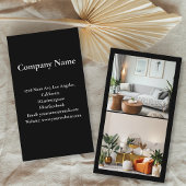 バケーションモダンレンタルカスタム写真 名刺