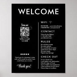 バケーションモダンレンタルハウスウェルカム ポスター