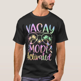バケーションモード起動 バケーション 夏 クルーズ 旅行 Tシャツ
