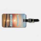 バケーションモード、ビーチラゲージタグ ラゲッジタグ (正面横)