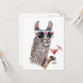 バケーションラマ カード (正面/裏面インサイチュ)