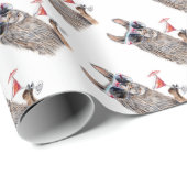 バケーションラマ ラッピングペーパー (ロールコーナー)