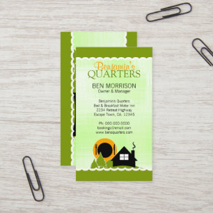 バケーションリトリートベッドアンドブレックファースト 名刺