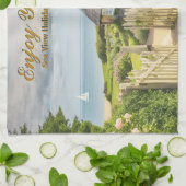 バケーションレットホリデーホームレンタルコテージ写真 キッチンタオル (折り畳み)