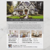 バケーションレンタルアコモデーションズハウスレンタル チラシ (正面)